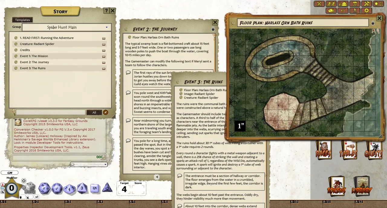 Fantasy Grounds - Kith'takharos Simple Scenario Bundle (Savage Worlds) Screenshot 1
