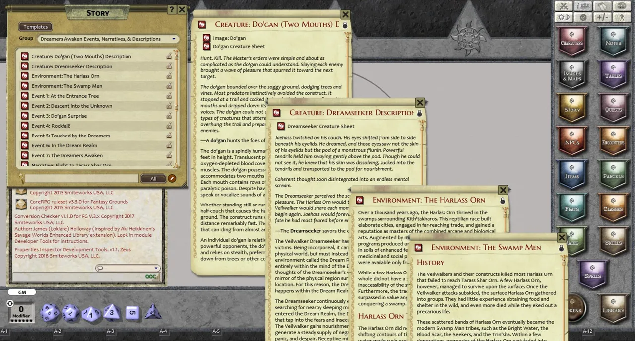 Fantasy Grounds - The Dreamers Awaken (PFRPG) Screenshot 3