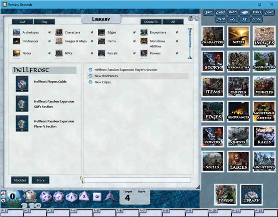 Fantasy Grounds - Hellfrost: Rassilon Expansion (Savage Worlds) Screenshot 3