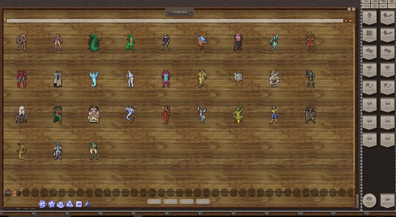 Fantasy Grounds - Disposable Heroes: Sci-Fi Aliens (Token Pack) Screenshot 0