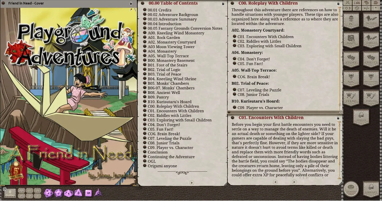 Fantasy Grounds - A Friend in Need (5E) Screenshot 0