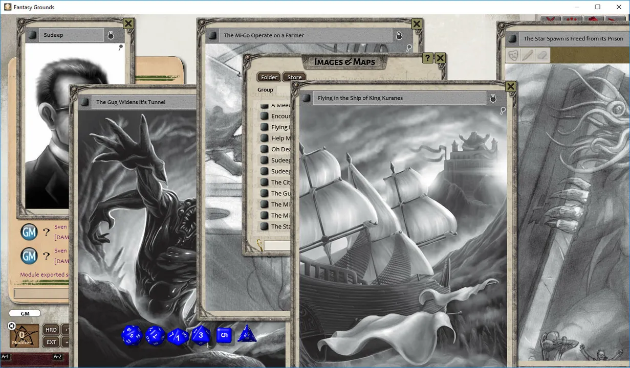 Fantasy Grounds - Secrets of Tibet (CoC7E) Screenshot 3
