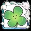 Clover flower A icon