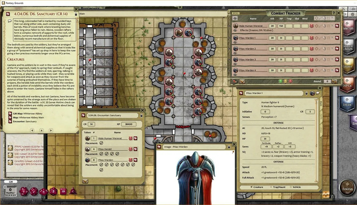Fantasy Grounds - Pathfinder RPG - Kingmaker AP 5: War of the River Kings Screenshot 4