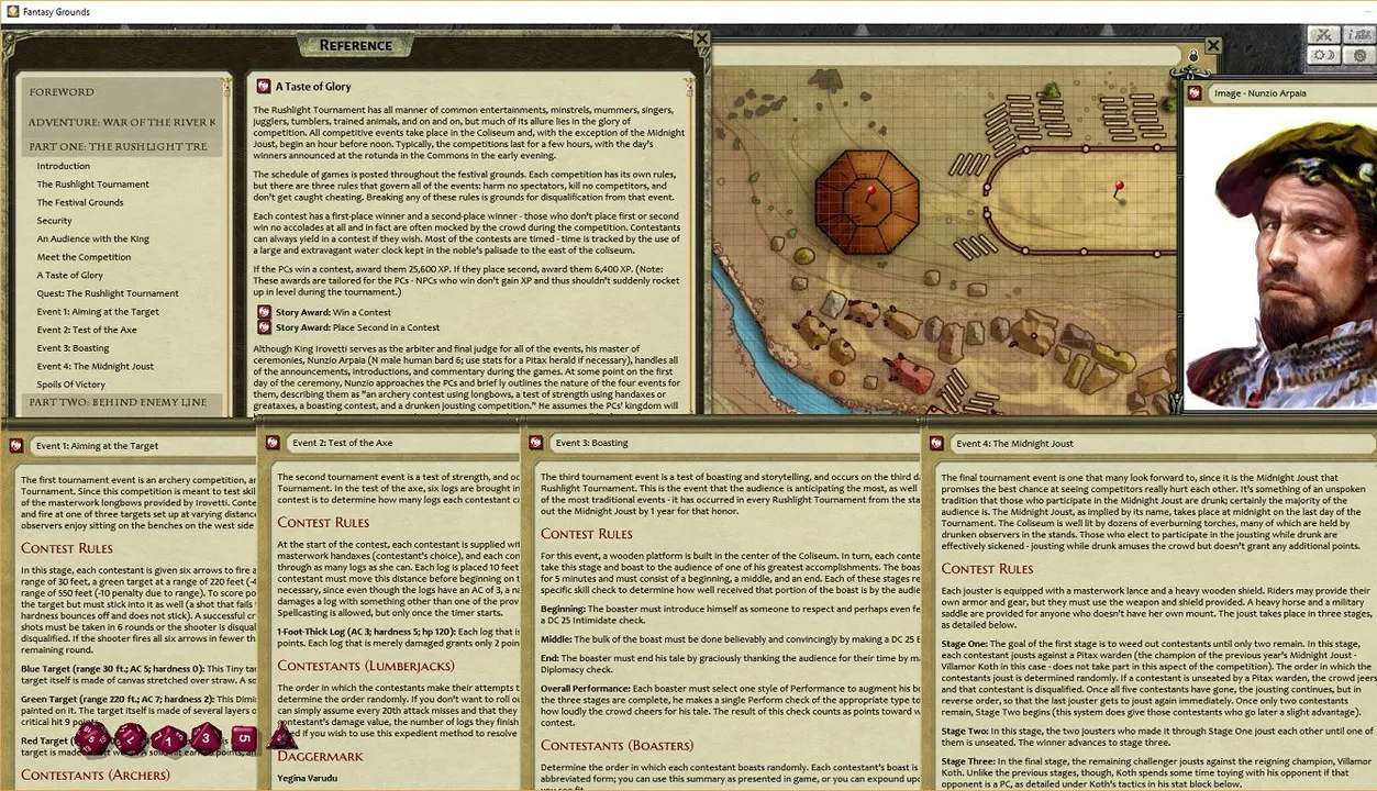 Fantasy Grounds - Pathfinder RPG - Kingmaker AP 5: War of the River Kings Screenshot 2