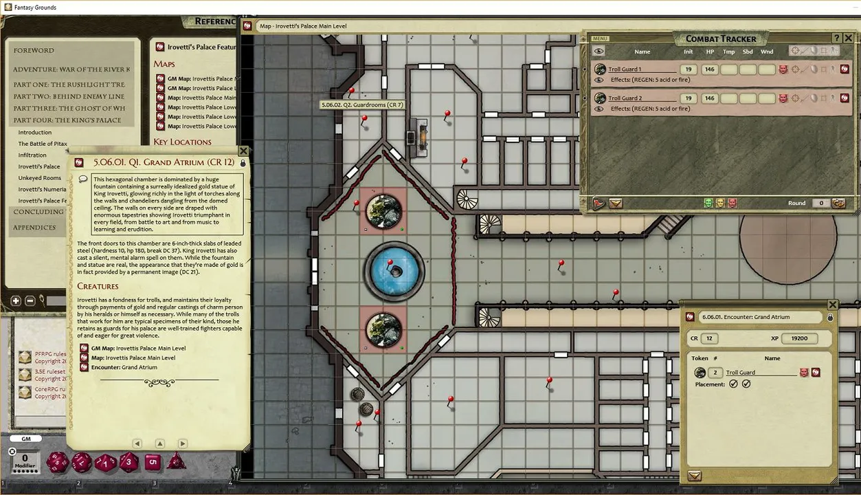 Fantasy Grounds - Pathfinder RPG - Kingmaker AP 5: War of the River Kings Screenshot 3