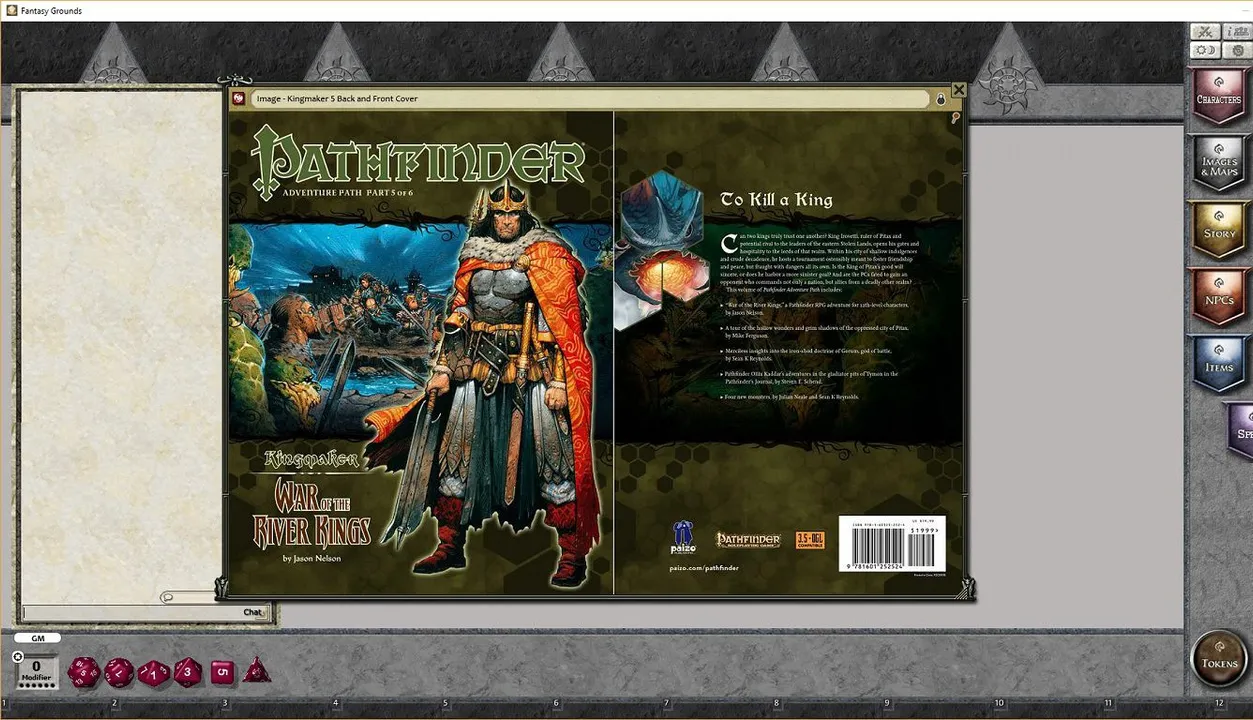 Fantasy Grounds - Pathfinder RPG - Kingmaker AP 5: War of the River Kings Screenshot 5
