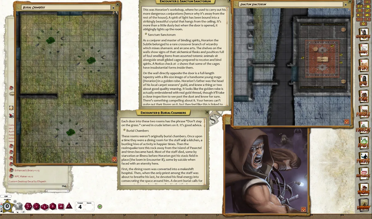 Fantasy Grounds - Dungeonlands: Consort of the Lich Queen (Savage Worlds) Screenshot 3