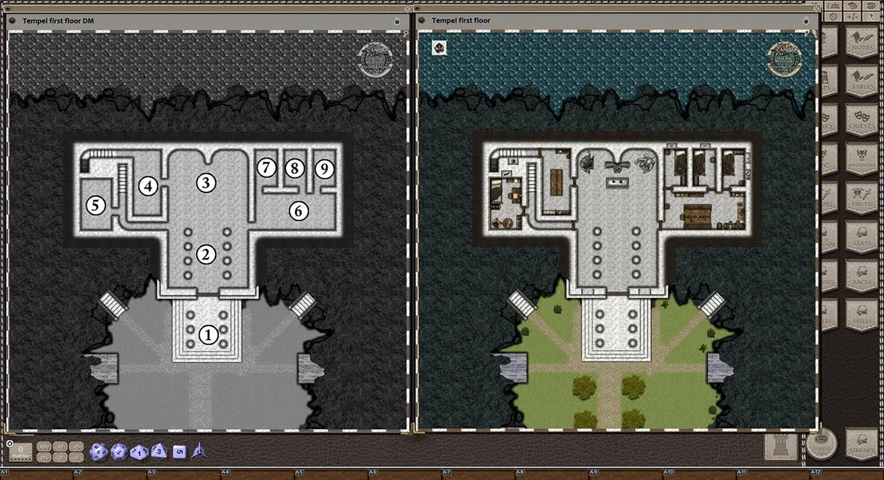 Fantasy Grounds - Island of Death (Map Pack) Screenshot 1