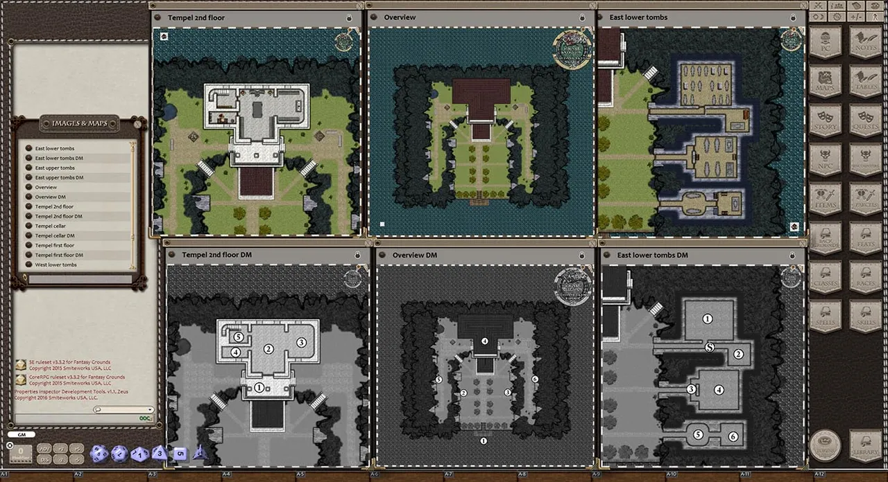 Fantasy Grounds - Island of Death (Map Pack) Screenshot 0