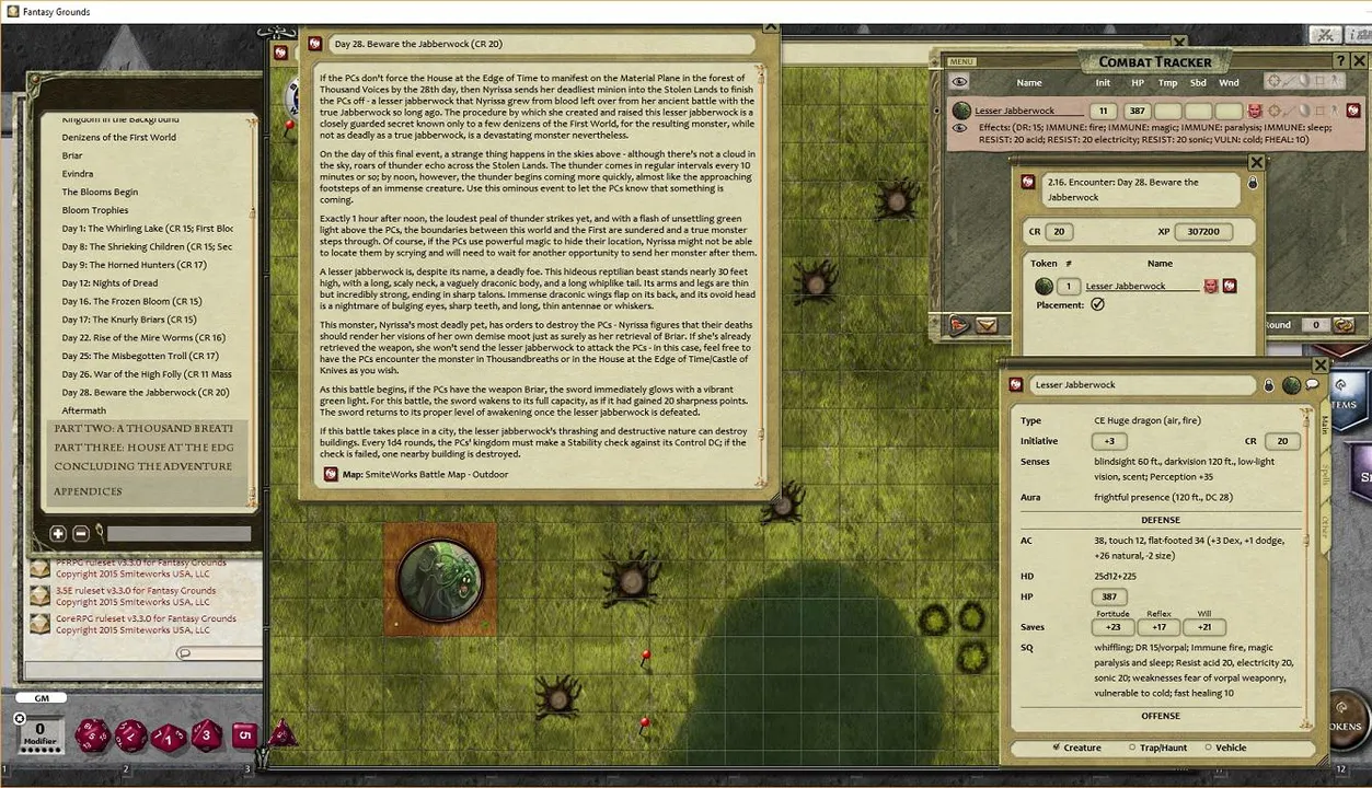 Fantasy Grounds - Pathfinder RPG - Kingmaker AP 6: Sound of a Thousand Screams Screenshot 3