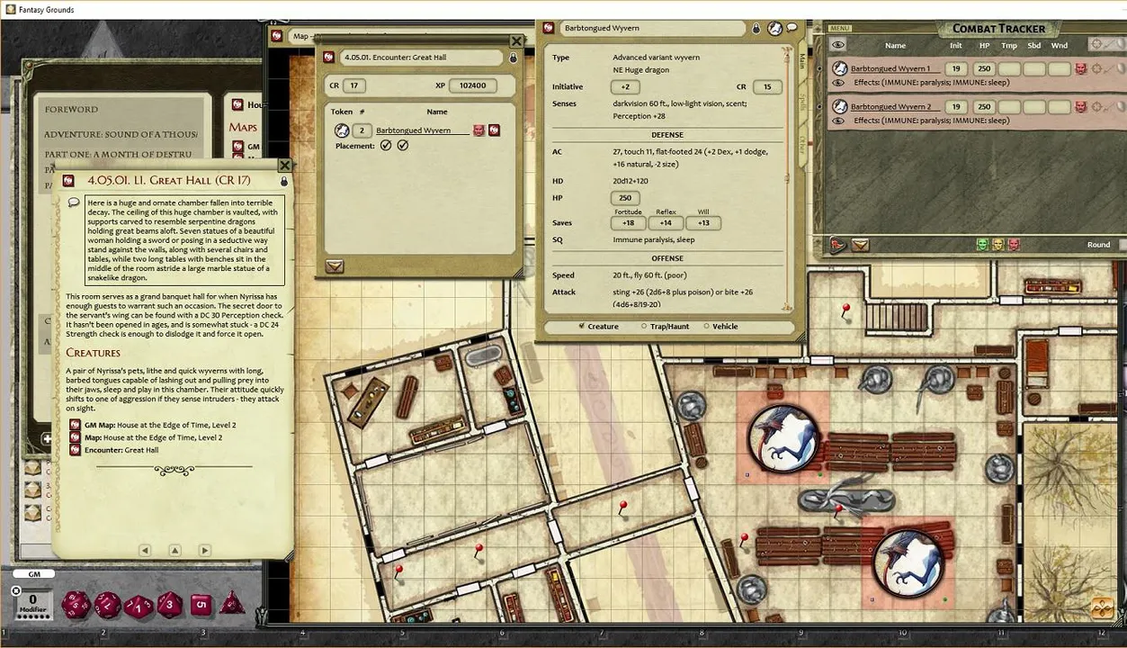 Fantasy Grounds - Pathfinder RPG - Kingmaker AP 6: Sound of a Thousand Screams Screenshot 2