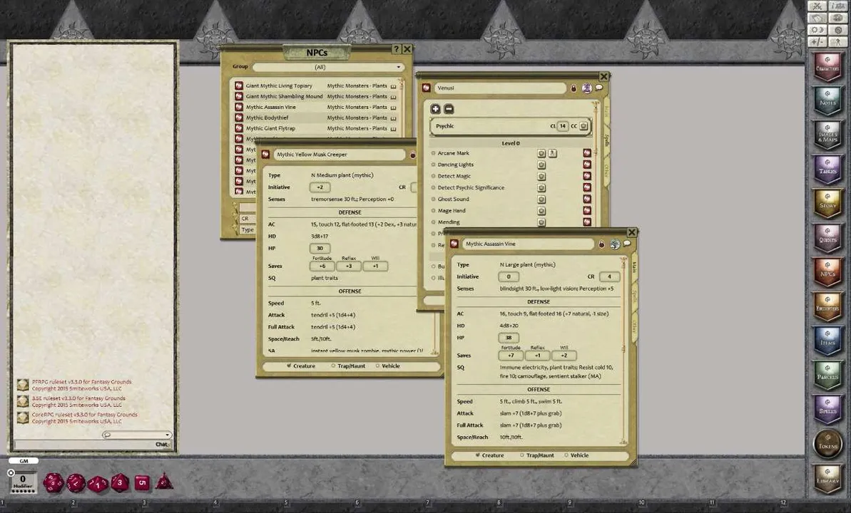 Fantasy Grounds - Mythic Monsters: Plants (PFRPG) Screenshot 3