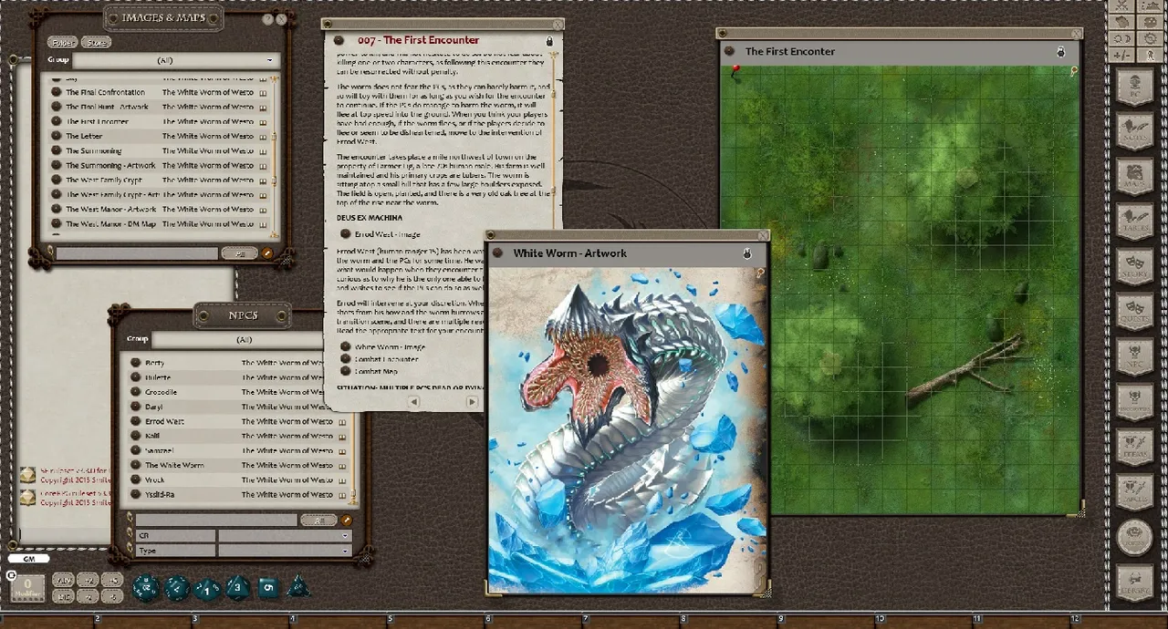 Fantasy Grounds - B10: White Worm of Weston (5E) Screenshot 0