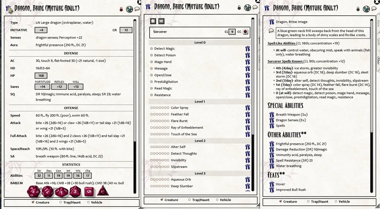 Fantasy Ground - Pathfinder RPG - Bestiary 2 Pack (PFRPG) Screenshot 2