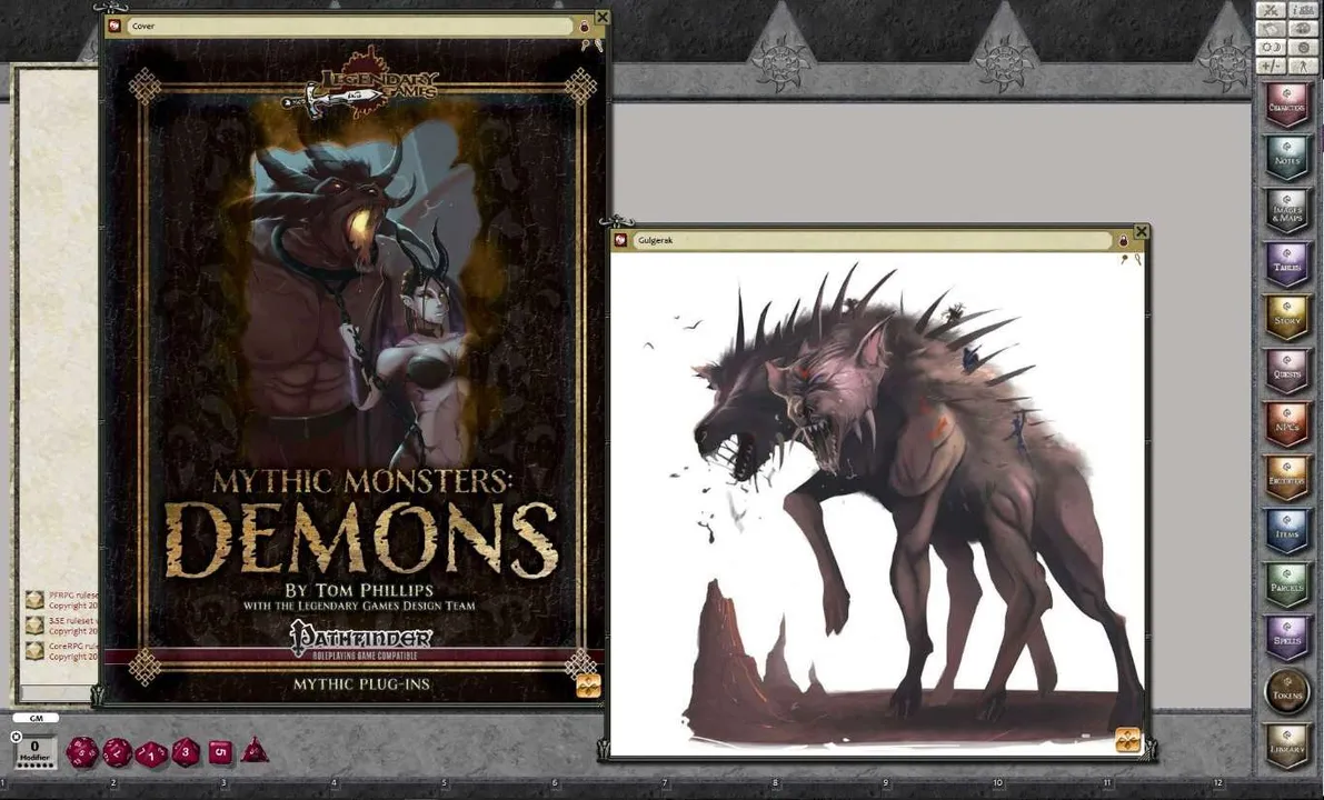 Fantasy Grounds - Mythic Monsters: Demons (PFRPG) Screenshot 3