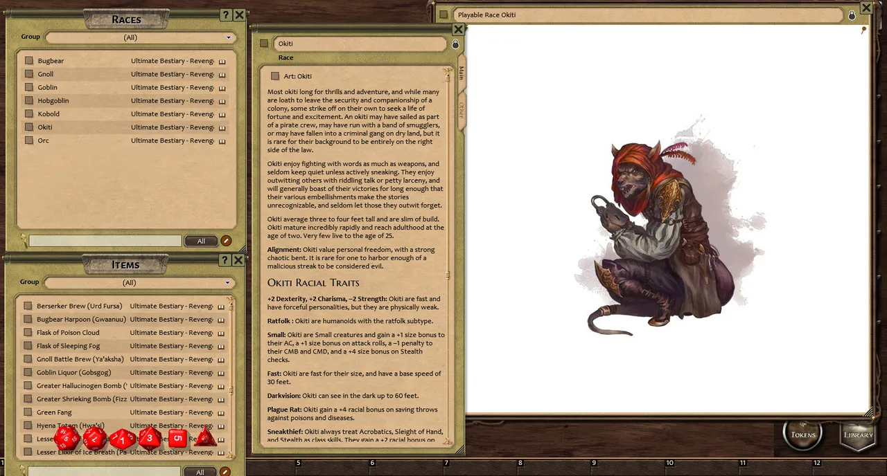 Fantasy Grounds - Ultimate Bestiary: Revenge of the Horde (PFRPG) Screenshot 1