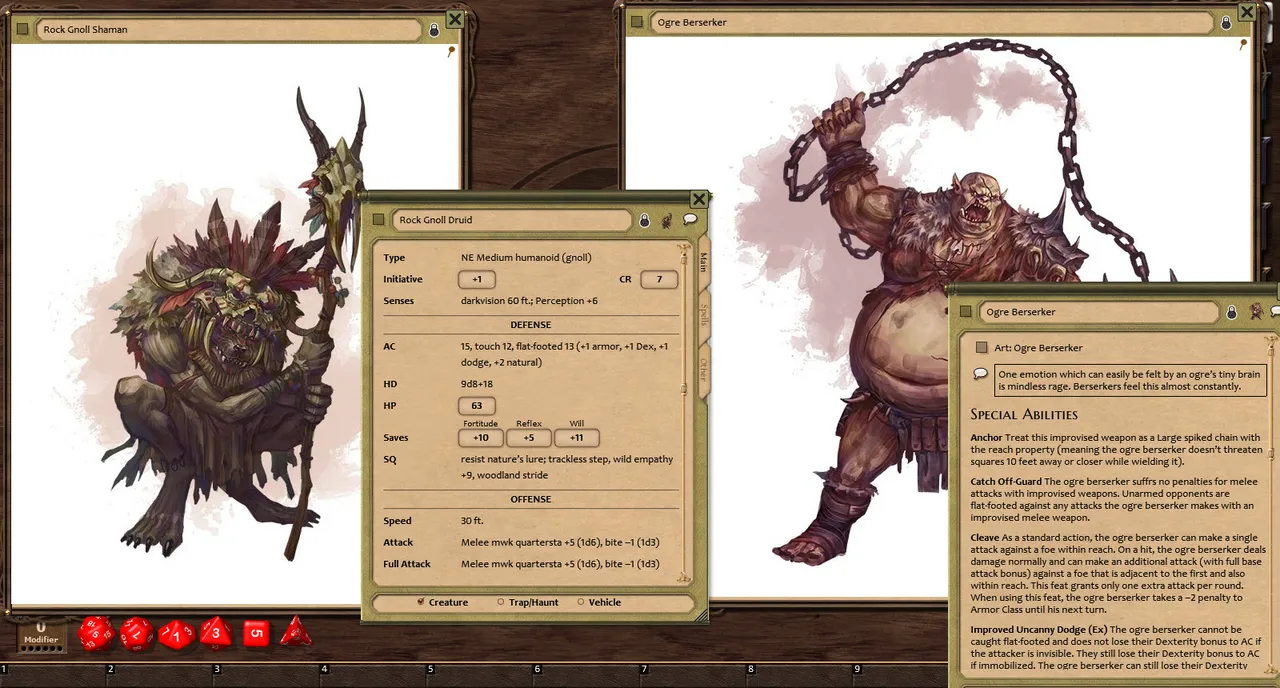 Fantasy Grounds - Ultimate Bestiary: Revenge of the Horde (PFRPG) Screenshot 0