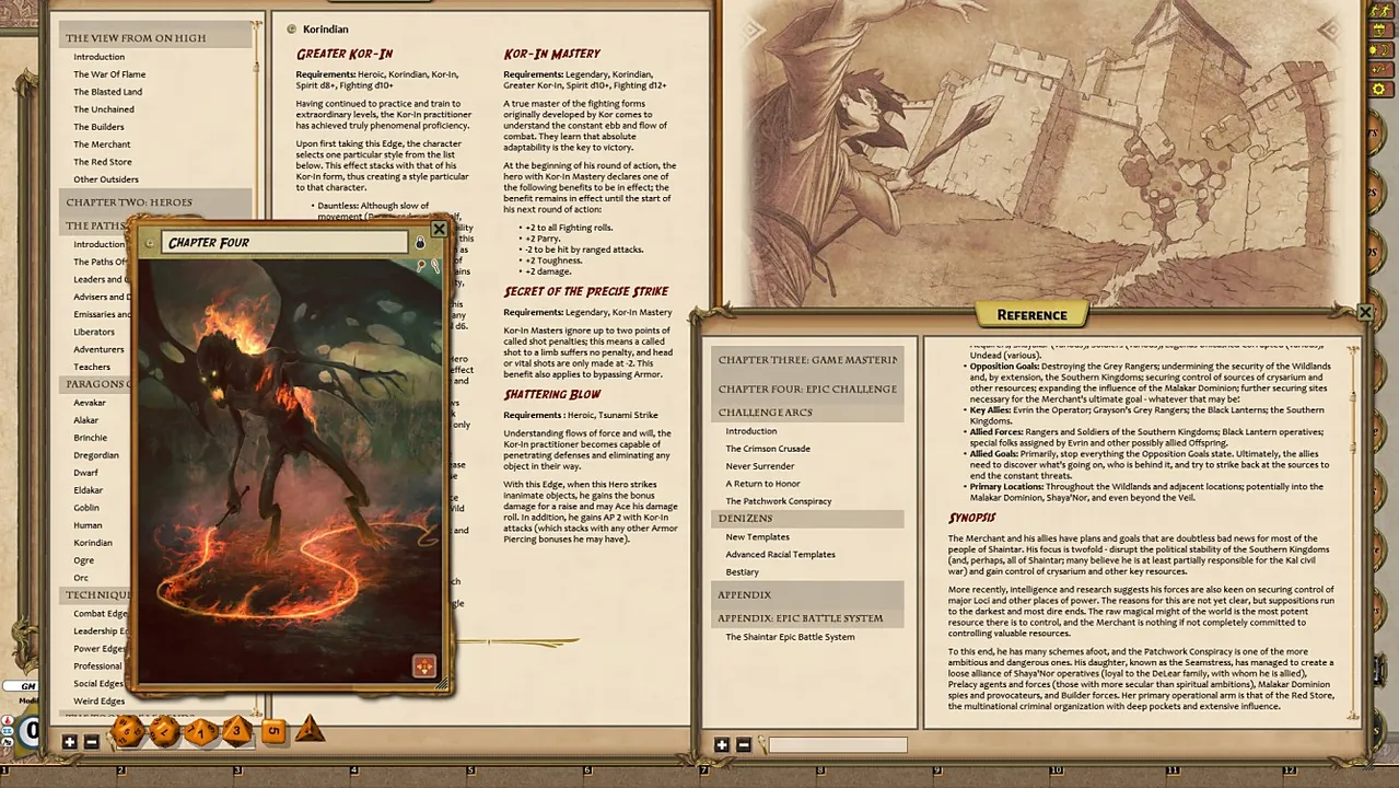 Fantasy Grounds - Shaintar: Legends Unleashed (Savage Worlds) Screenshot 0