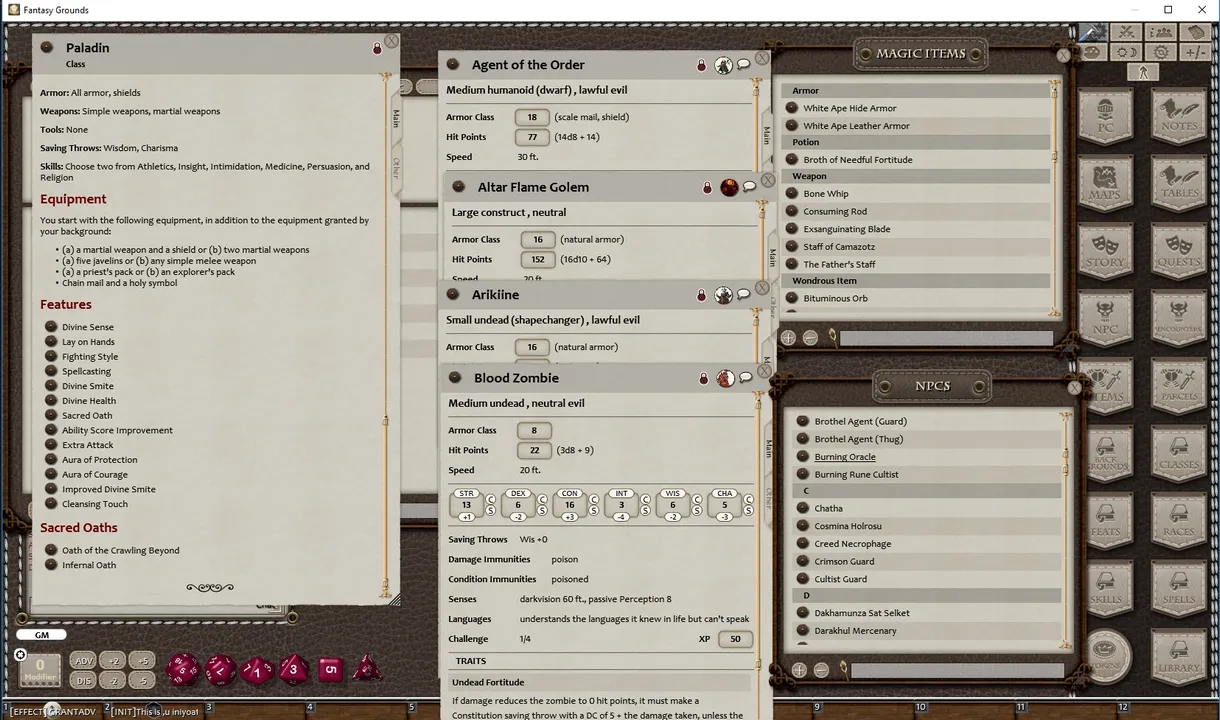 Fantasy Grounds - Demon Cults & Secret Societies (5E) Screenshot 2