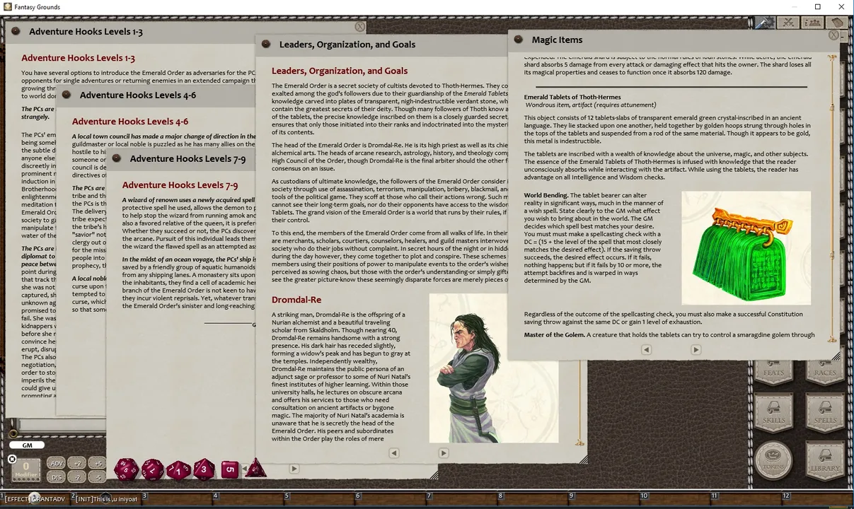 Fantasy Grounds - Demon Cults & Secret Societies (5E) Screenshot 3