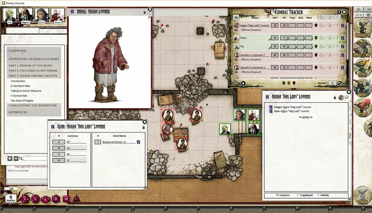Fantasy Grounds - Pathfinder RPG - Strange Aeons AP 1: In Search of Sanity (PFRPG) Screenshot 5