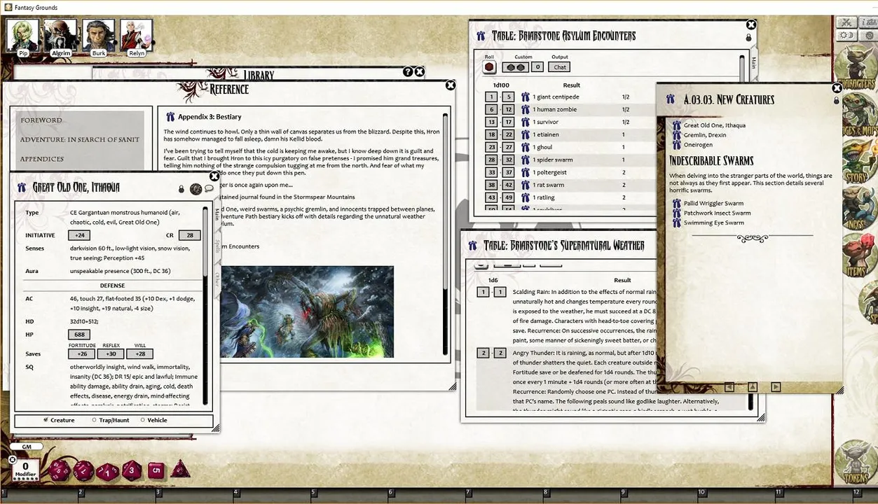 Fantasy Grounds - Pathfinder RPG - Strange Aeons AP 1: In Search of Sanity (PFRPG) Screenshot 0