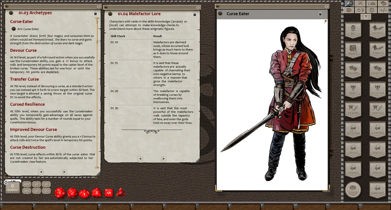 Fantasy Grounds - The Malefactor Class: Revised & Expanded (5E) Screenshot 0