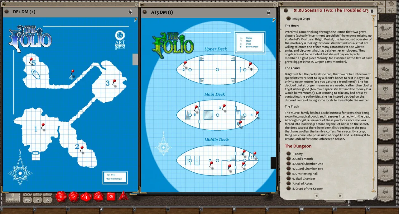 Fantasy Grounds - The Complete Cities of Sorcery Campaigns (5E) Screenshot 1
