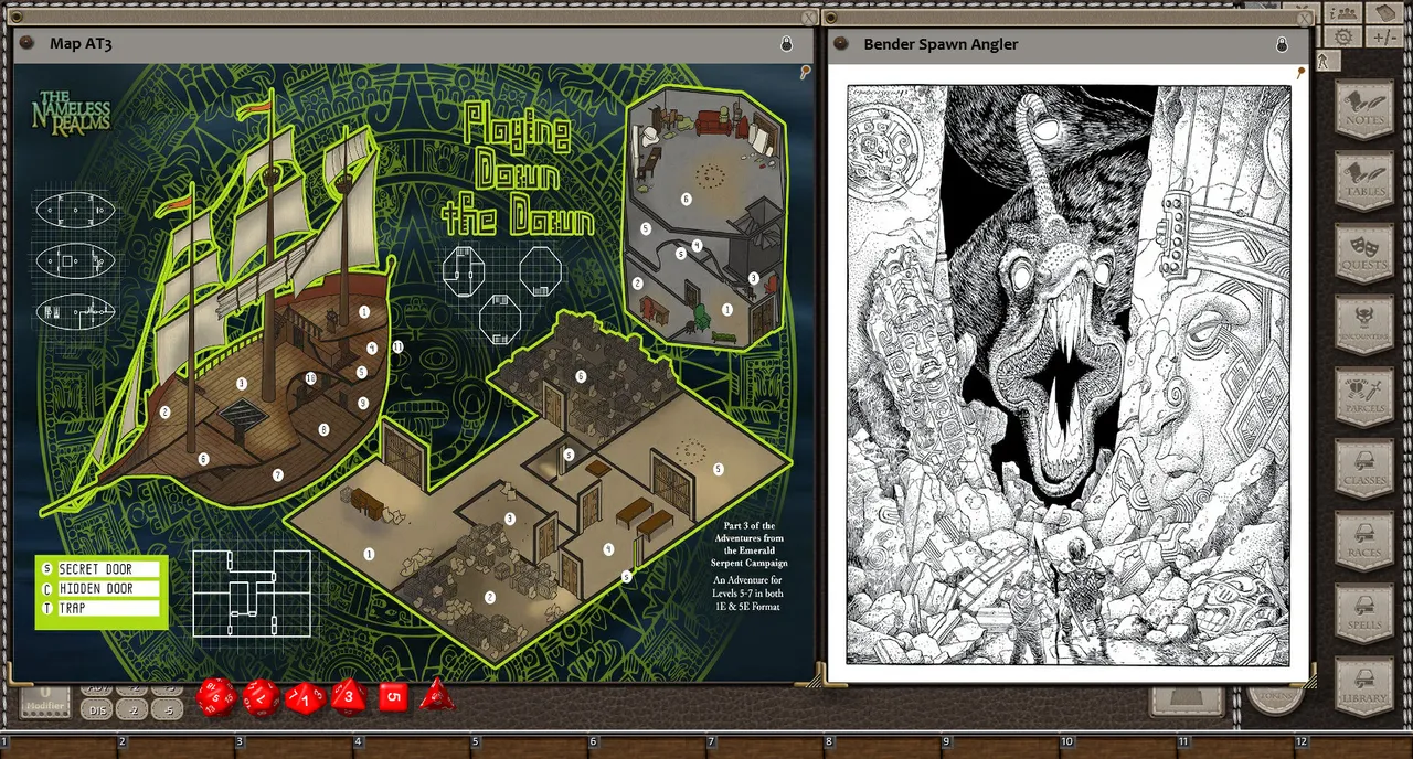 Fantasy Grounds - The Complete Cities of Sorcery Campaigns (5E) Screenshot 3