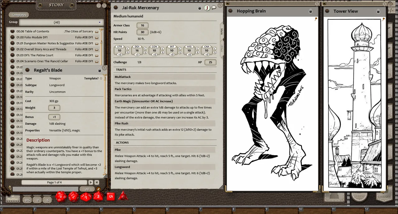 Fantasy Grounds - The Complete Cities of Sorcery Campaigns (5E) Screenshot 0