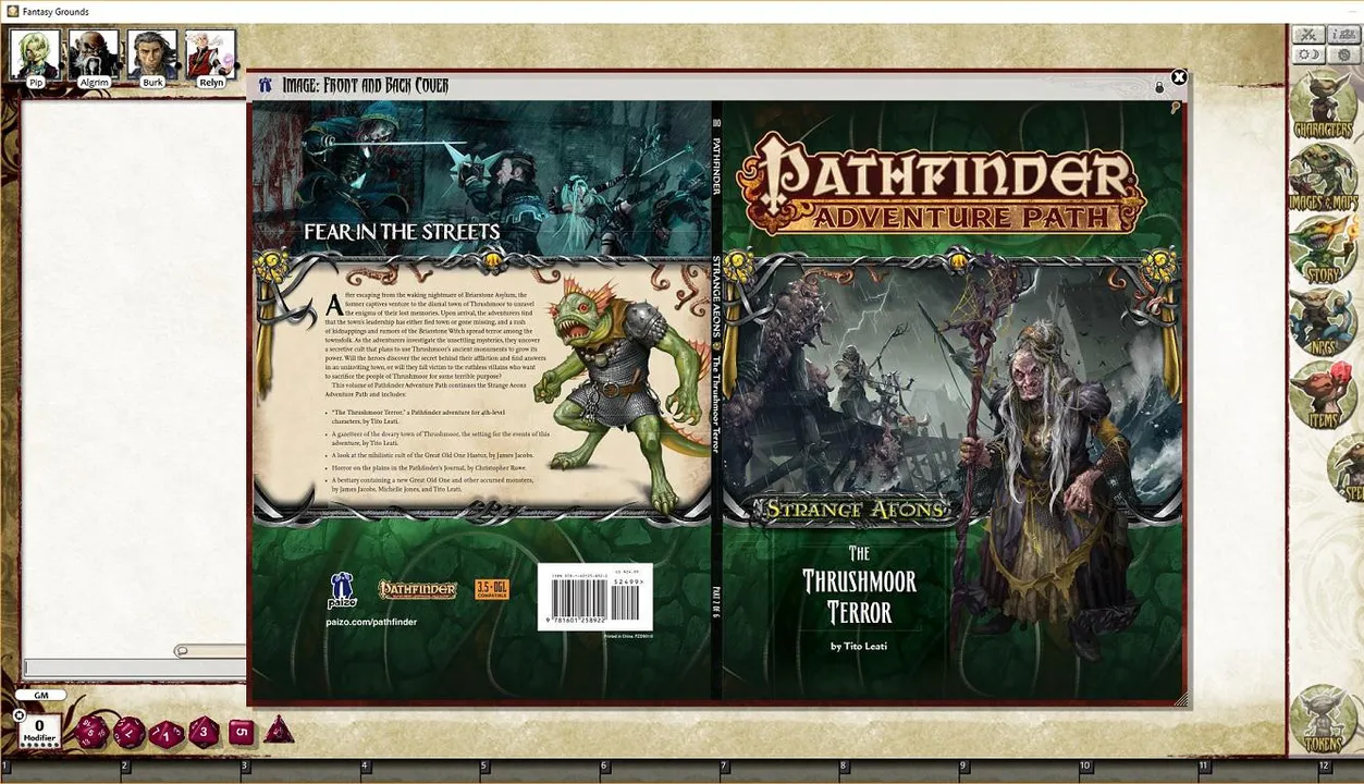 Fantasy Grounds - Pathfinder RPG - Strange Aeons AP 2: The Thrushmoor Terror (PFRPG) Screenshot 5