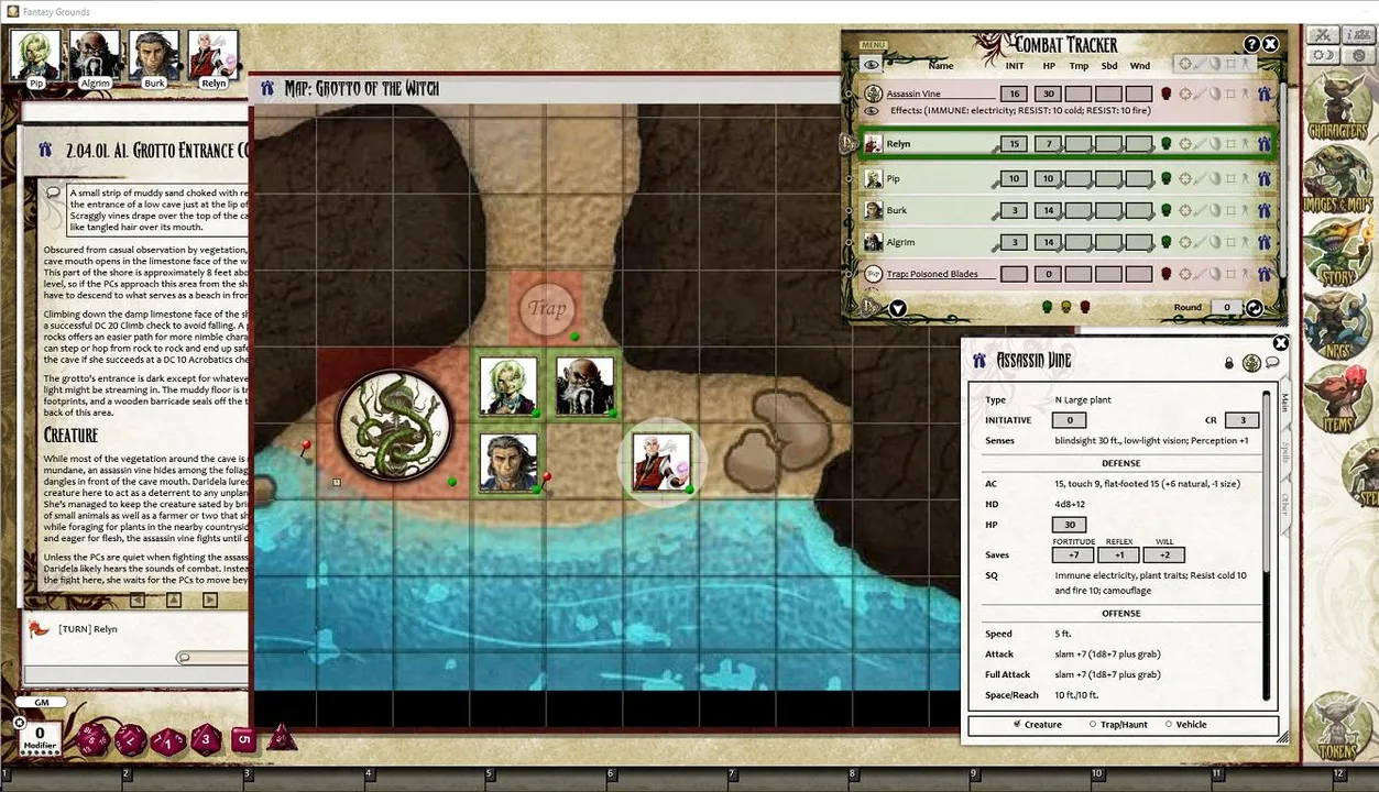 Fantasy Grounds - Pathfinder RPG - Strange Aeons AP 2: The Thrushmoor Terror (PFRPG) Screenshot 0