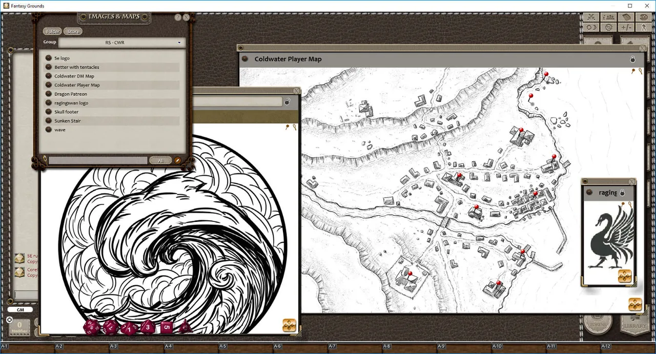 Fantasy Grounds - Village Backdrop: Coldwater (5E) Screenshot 2