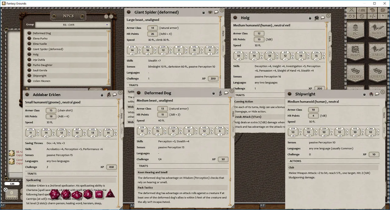 Fantasy Grounds - Village Backdrop: Coldwater (5E) Screenshot 1