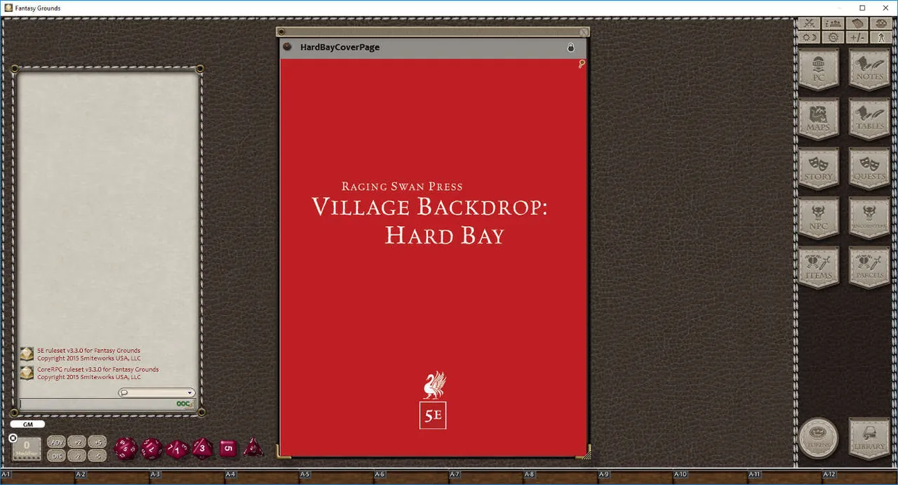 Fantasy Grounds - Village Backdrop: Hard Bay (5E) Screenshot 2