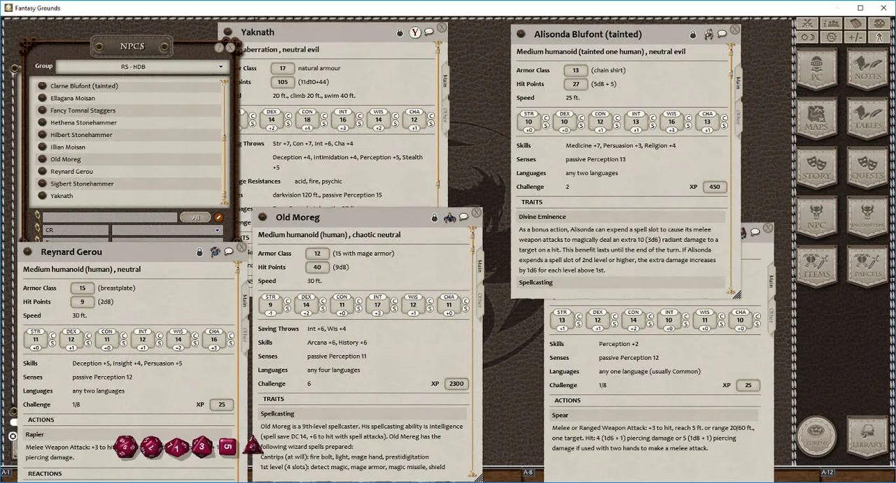 Fantasy Grounds - Village Backdrop: Hard Bay (5E) Screenshot 1