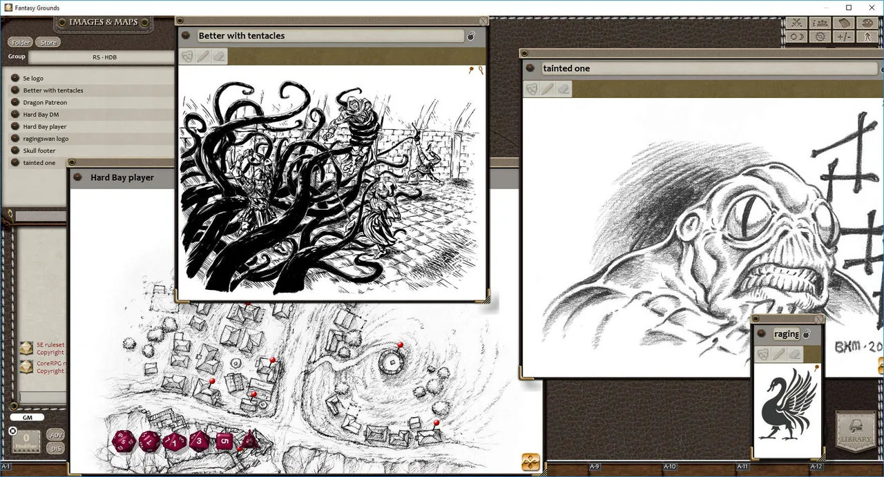 Fantasy Grounds - Village Backdrop: Hard Bay (5E) Screenshot 3