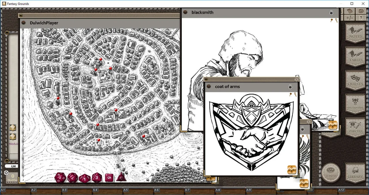 Fantasy Grounds - Town Backdrop: Dulwich (5E) Screenshot 3
