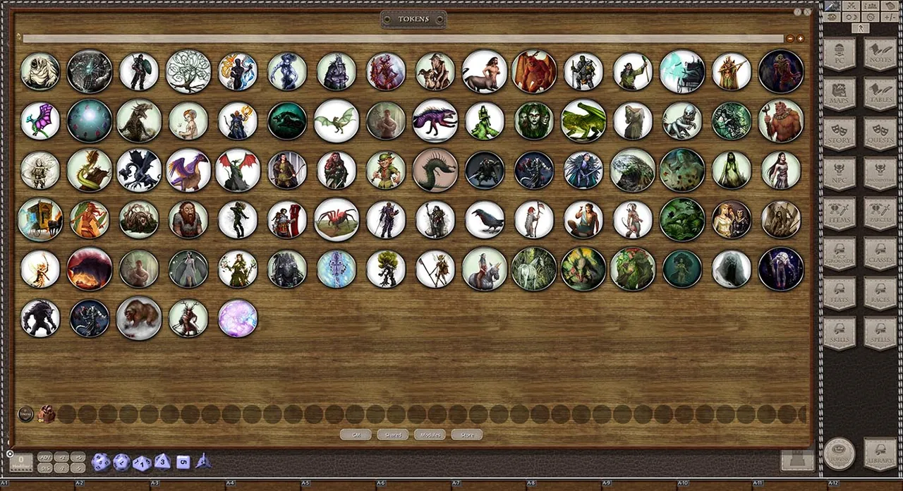 Fantasy Grounds - Forest Kingdom KS (Token Pack) Screenshot 3