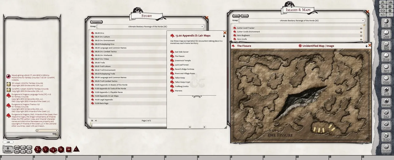 Fantasy Grounds - Ultimate Bestiary: Revenge of the Horde (5E) Screenshot 3