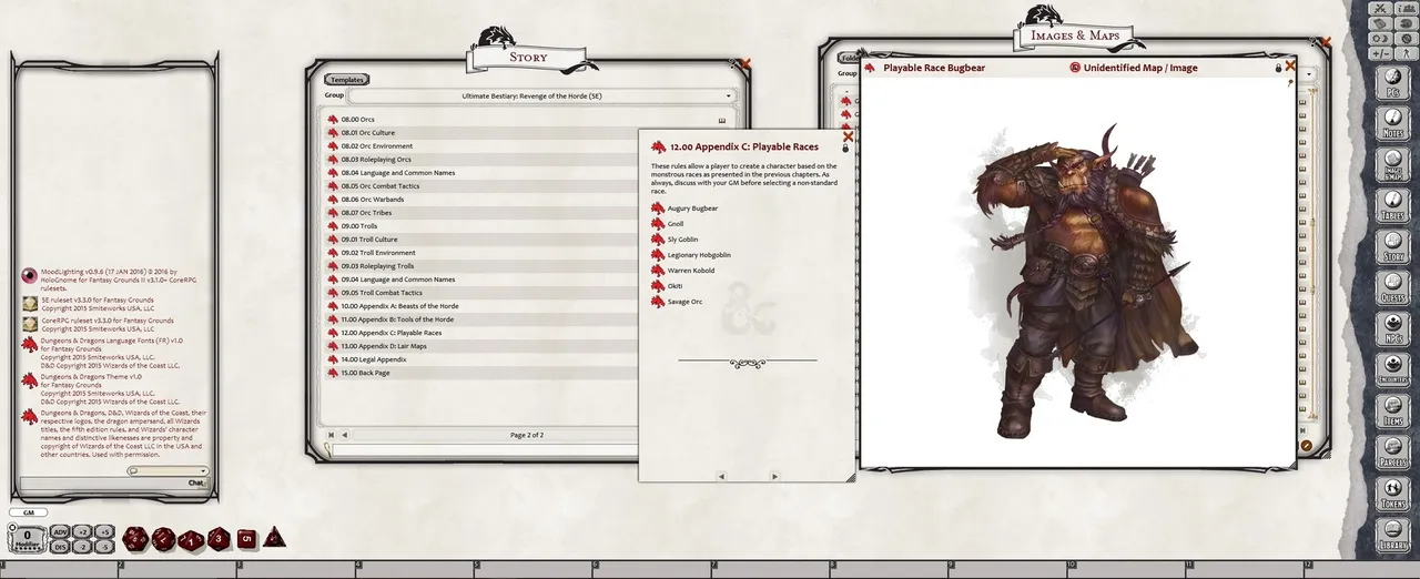 Fantasy Grounds - Ultimate Bestiary: Revenge of the Horde (5E) Screenshot 0
