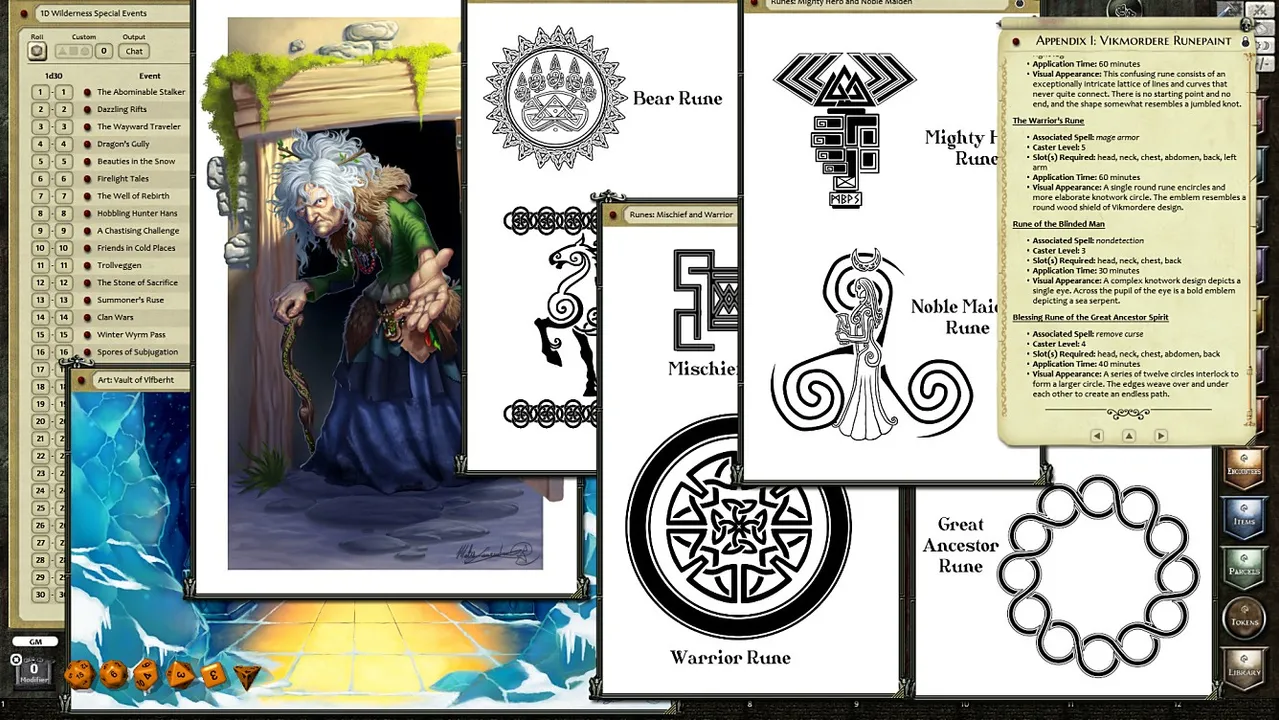 Fantasy Grounds - Into the Wintery Gale (PFRPG) Screenshot 1
