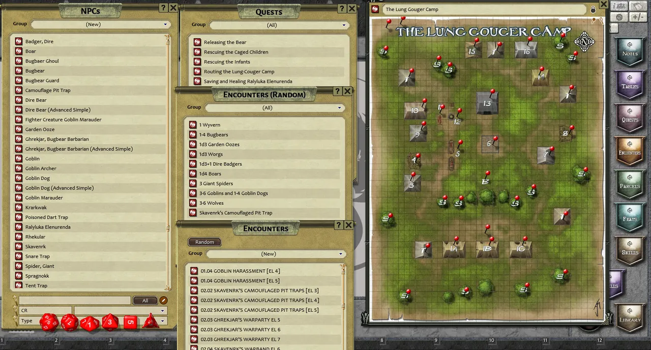 Fantasy Grounds - Slaughter at Splinterfang Gorge (PFRPG) Screenshot 3