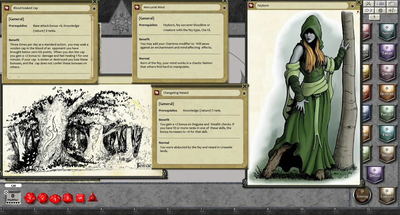 Fantasy Grounds - Feats of Legend: 30 Fey Feats (PFRPG) Screenshot 3