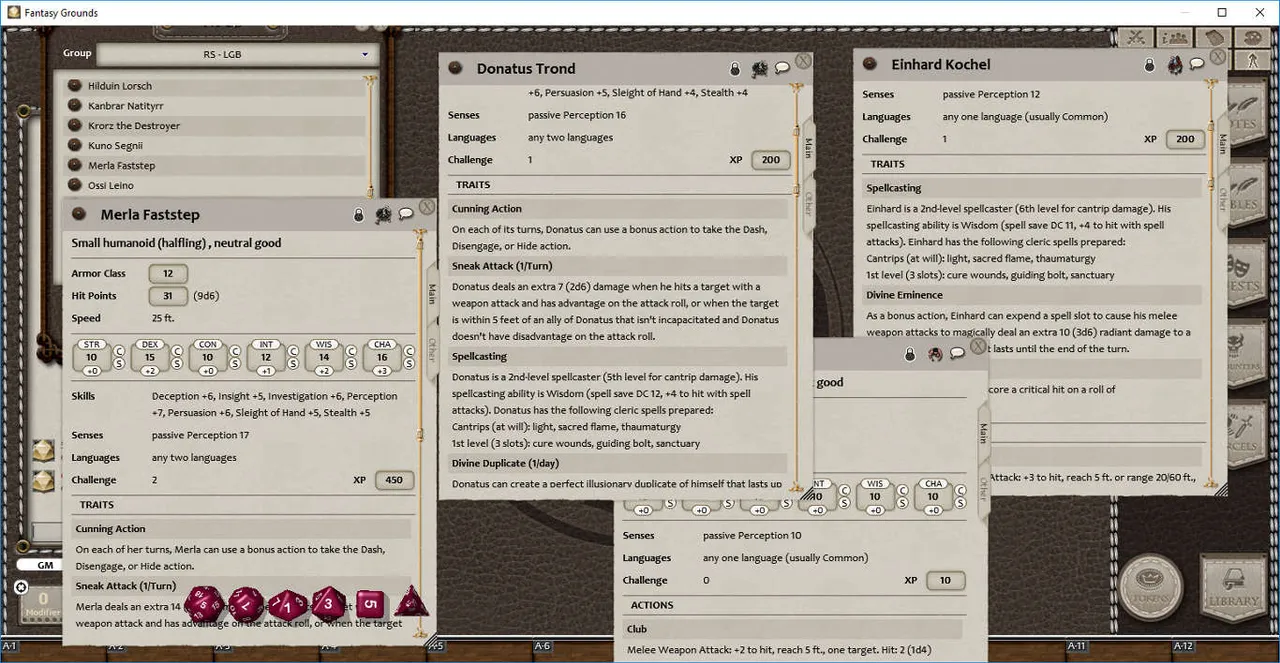 Fantasy Grounds - Village Backdrop : Longbridge (5E) Screenshot 1