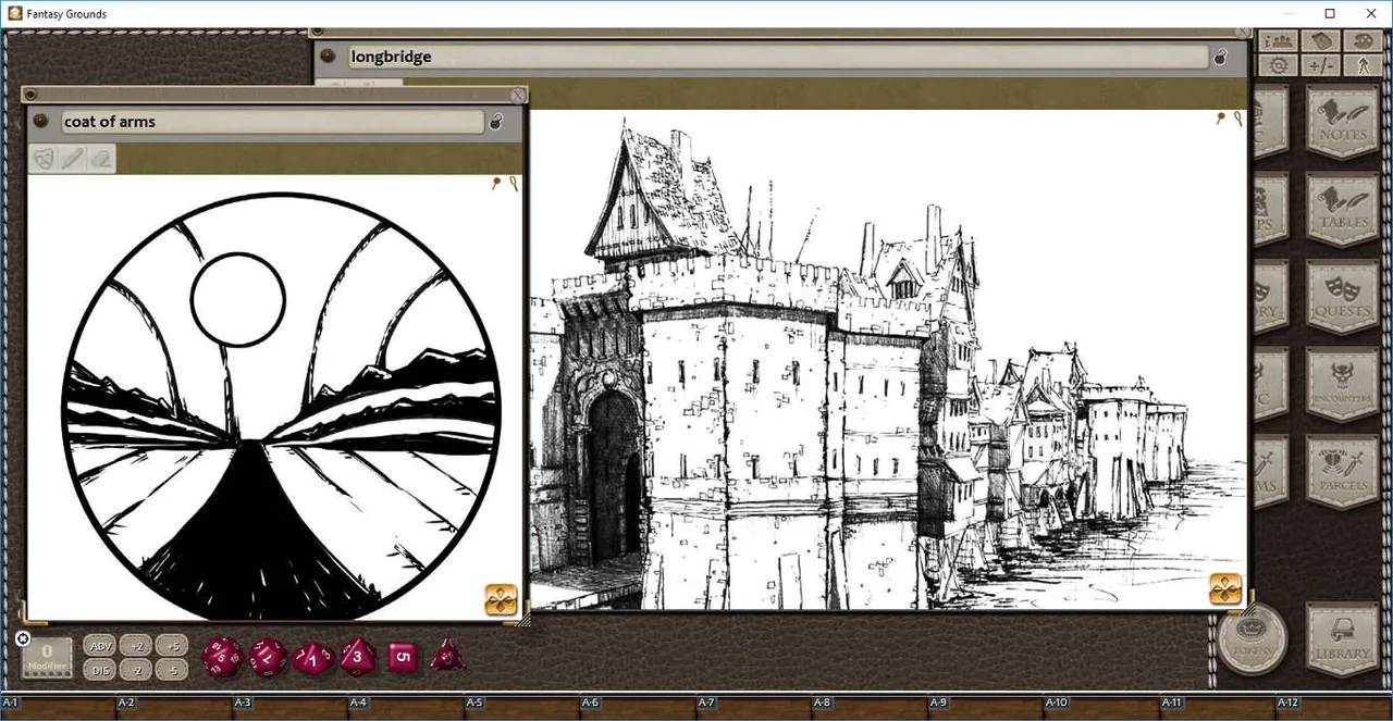 Fantasy Grounds - Village Backdrop : Longbridge (5E) Screenshot 2