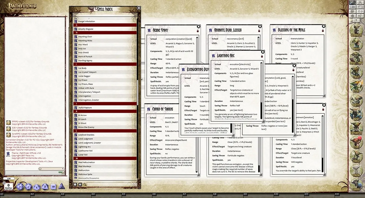 Fantasy Grounds - Pathfinder RPG - Ultimate Magic (PFRPG) Screenshot 6