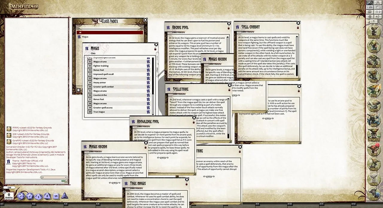 Fantasy Grounds - Pathfinder RPG - Ultimate Magic (PFRPG) Screenshot 2