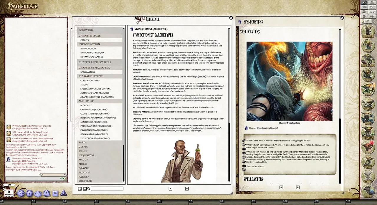 Fantasy Grounds - Pathfinder RPG - Ultimate Magic (PFRPG) Screenshot 4